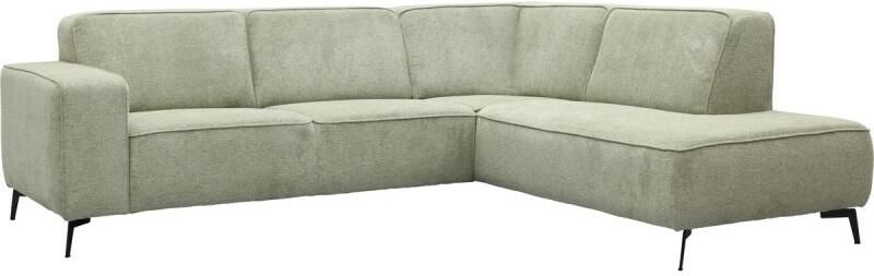 Budget Home Store Bank Macy 2 5-zits + hoekziteiland rechts