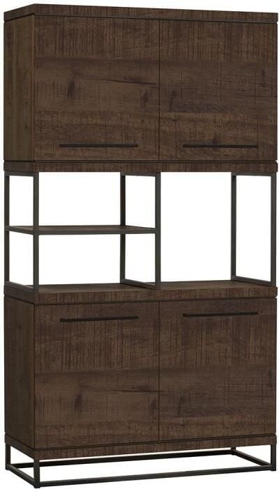 Budget Home Store Barkast London 110 x 200 cm Dark Mango