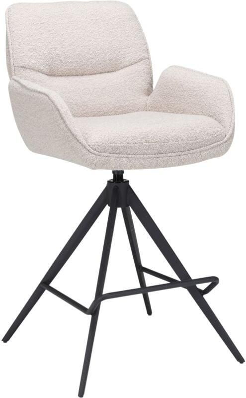 Budget Home Store Barstoel Bowie met arm zithoogte 65cm Naturel