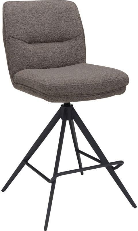 Budget Home Store Barstoel Bowie zonder arm zithoogte 65cm Brown