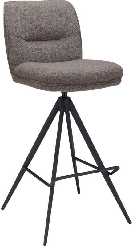 Budget Home Store Barstoel Bowie zonder arm zithoogte 80cm Brown