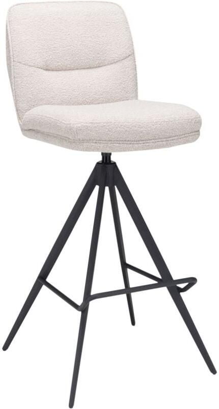Budget Home Store Barstoel Bowie zonder arm zithoogte 80cm Naturel