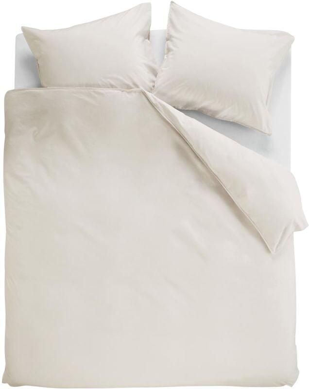 Budget Home Store Dekbedovertrek Cotton Uni Off-white 240x200 220