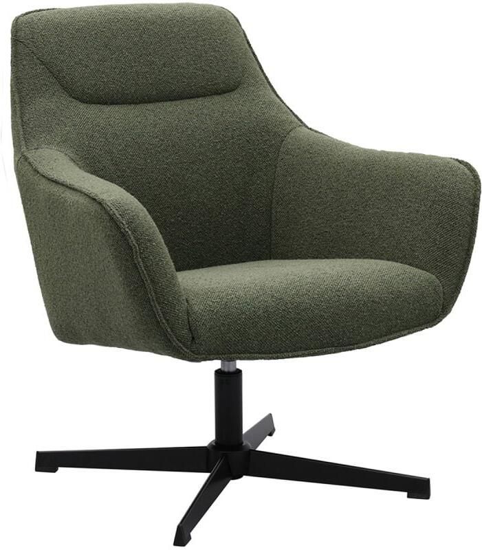 Budget Home Store Draaifauteuil Evy Mose Green
