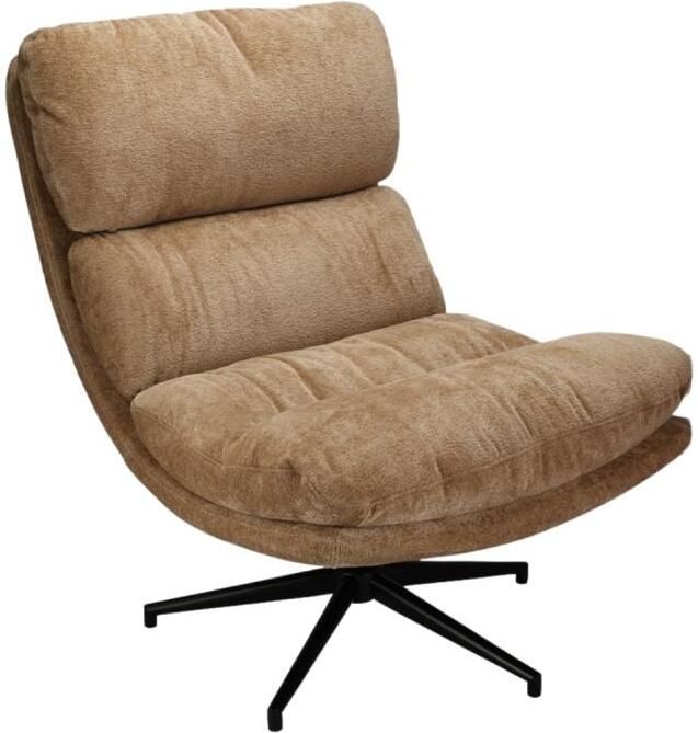 Budget Home Store Draaifauteuil Lenny Camel