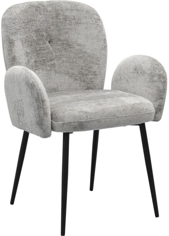 MySons Eetkamerstoel Bobby met armleuning Perfect Harmony Lichtgrijs Unique Collection (set van 2) - Foto 2