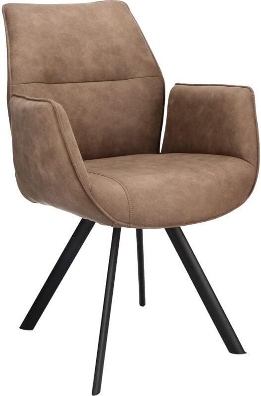 Budget Home Store Eetkamerstoel Jaël met arm Stone