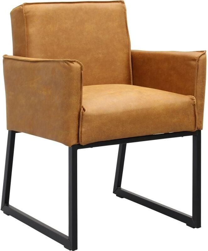 Budget Home Store Eetkamerstoel Kenzo met gestoffeerde armleuning