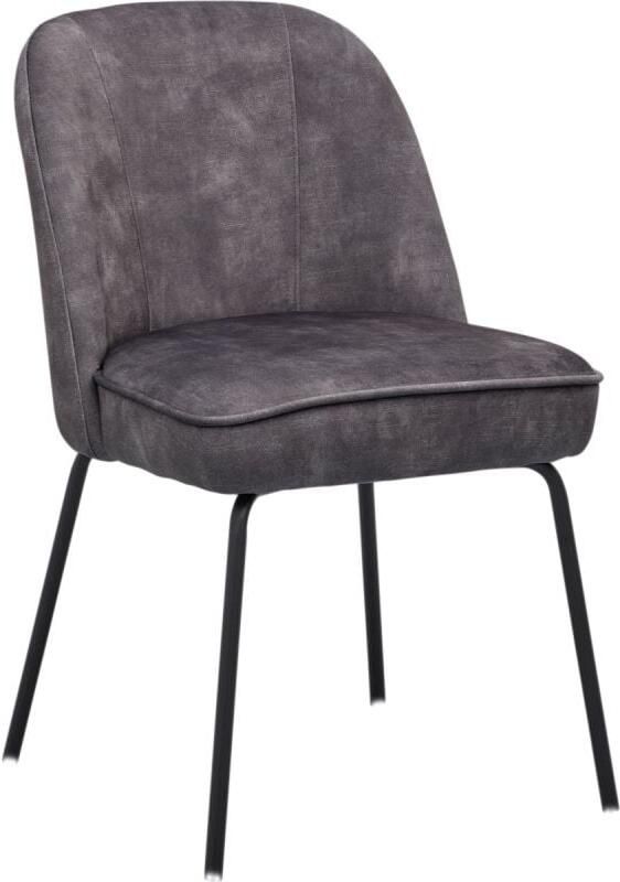 Budget Home Store Eetkamerstoel Laura Antraciet