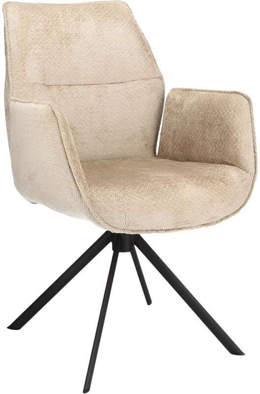 Budget Home Store Eetkamerstoel Odin met arm Desert