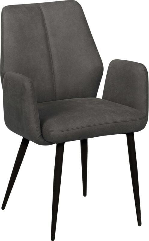 Budget Home Store Eetkamerstoel Tina met gestoffeerde armleuning