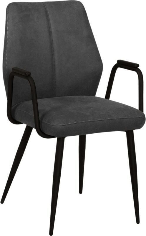 Budget Home Store Eetkamerstoel Tina met metalen armleuning