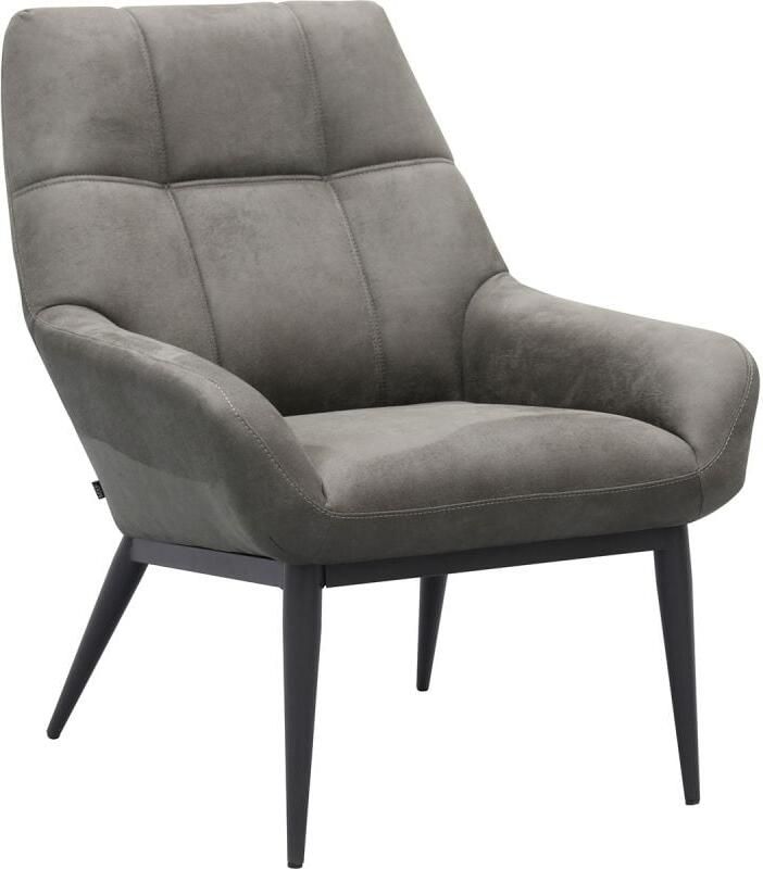 Budget Home Store Fauteuil Luuk Antraciet