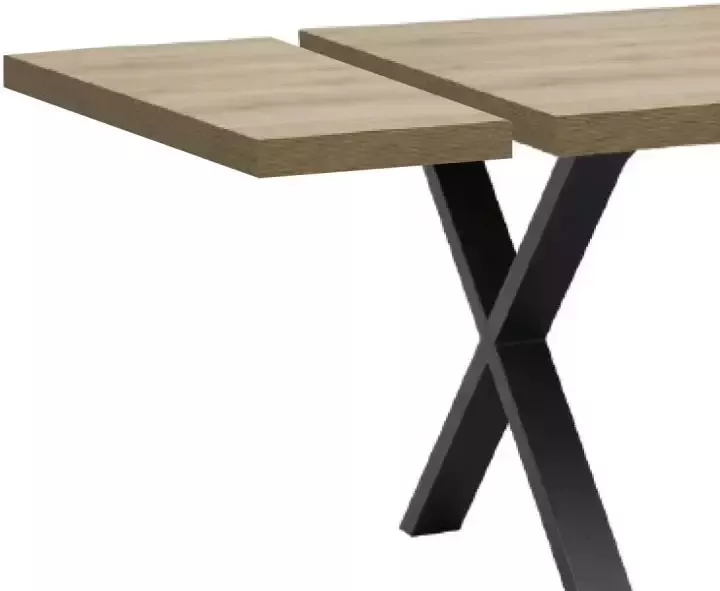 Budget Home Store verlengstuk Renzo eettafel - Foto 1