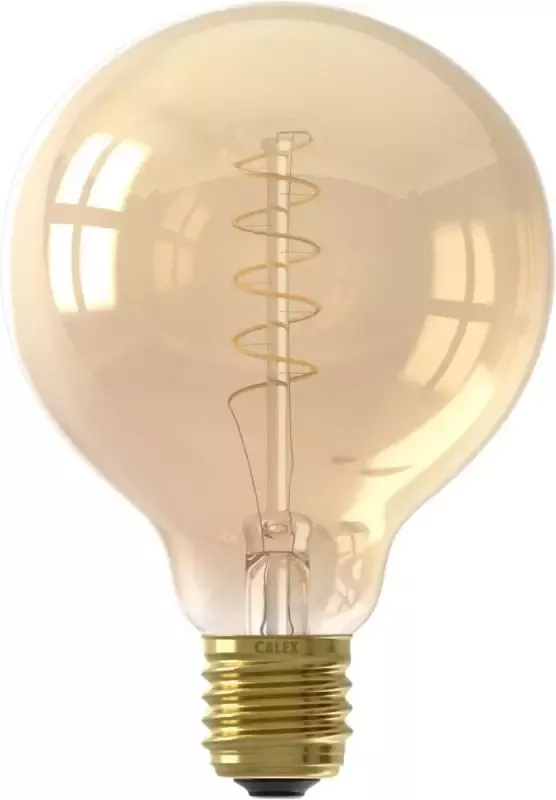 Trendhopper Lichtbron Globelamp Flex 9 5 cm Goud E27