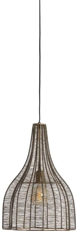 Light & Living Light&living Hanglamp Ø35x50 cm MARIAMA antiek brons