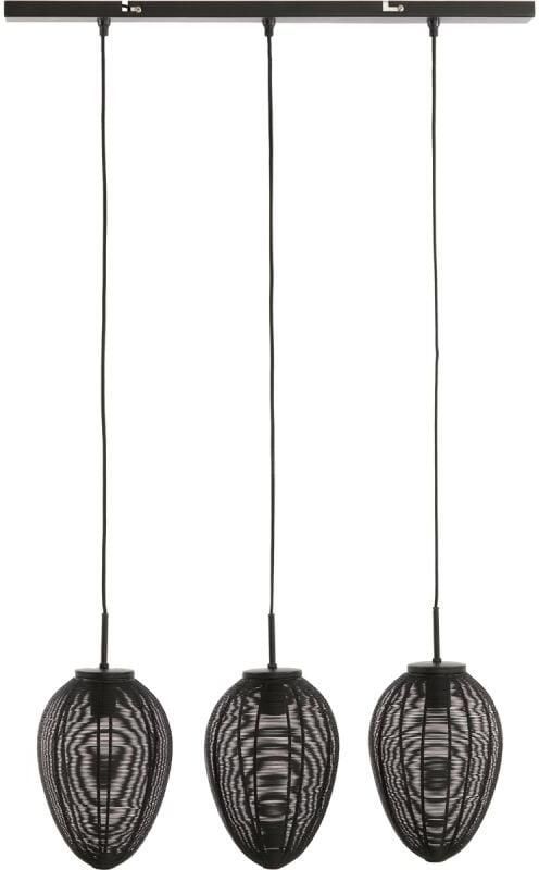 Light & Living Light and Living hanglamp zwart metaal 2969812