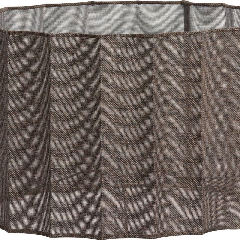 Light & Living Cilinder lampenkap Disli Donkerbruin Ø40cm