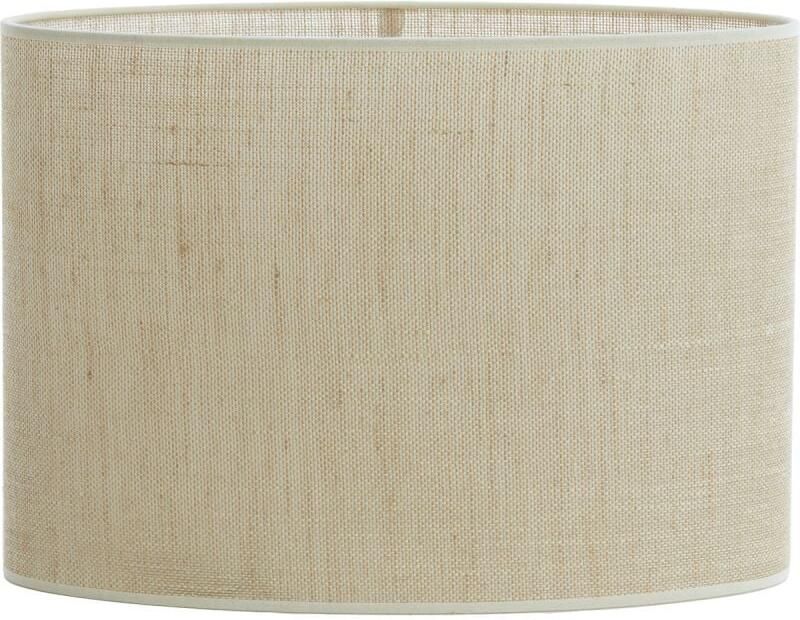 Light & Living Lampenkap Sendai ovaal 38x17 5x28 cm zand