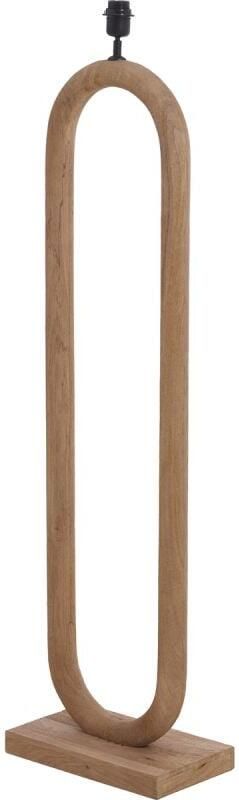 Light & Living Vloerlamp Paceco Mangohout 119cm hoog (excl. kap) Bruin Japandi