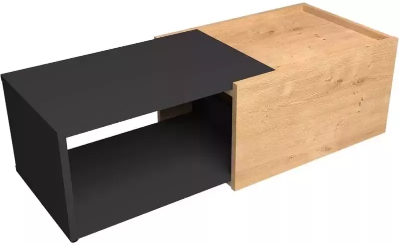 Merkloos Schuifsalontafel L74 5 x H38 5 x D49 5 cm Made in Germany SLIDE