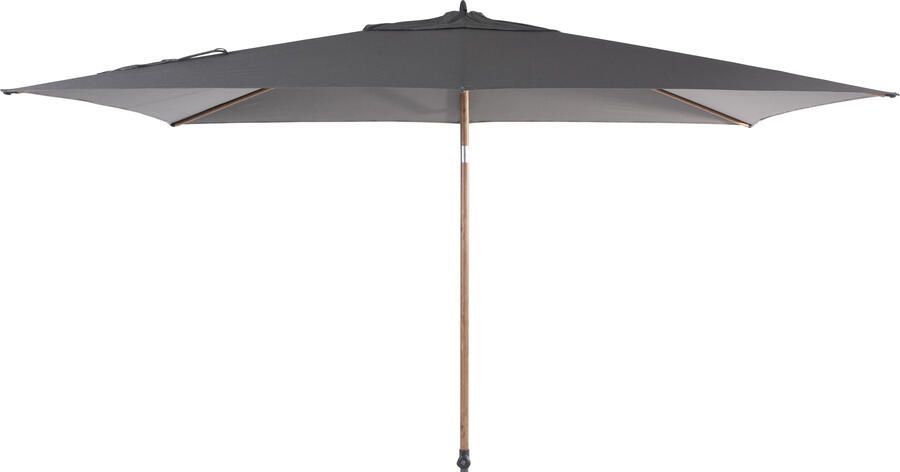 4 Seasons Outdoor 4 Seasons Azzurro parasol 200x300cm antraciet solefin houtlook