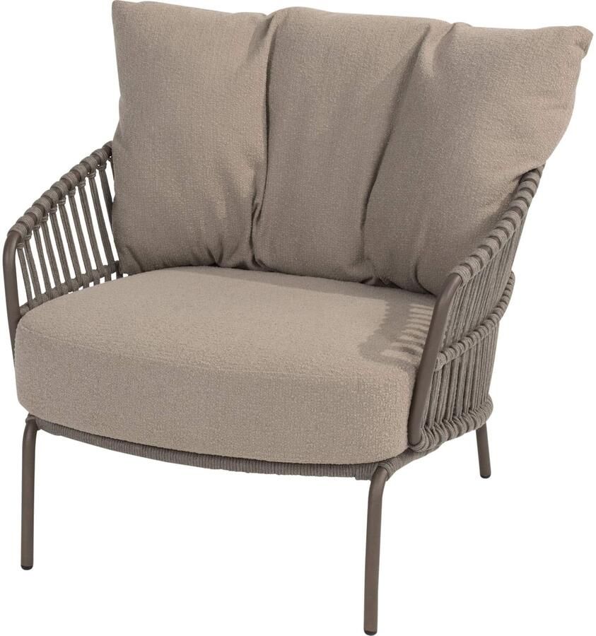 4 Seasons Outdoor 4SO Capalbio loungestoel terra met kussens