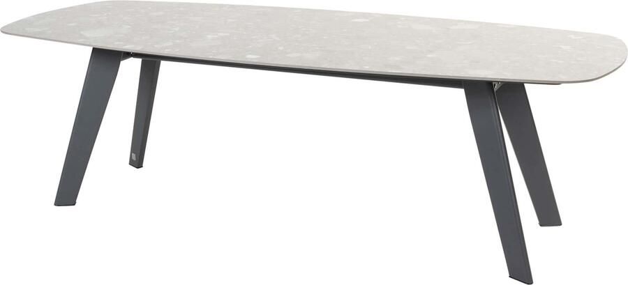 4 Seasons Outdoor 4SO Montana tafel 240 barrel ceramic Terrazzo - Foto 1