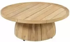 4 Seasons Outdoor 4SO Pablo salontafel teak 60 cm rond (H 40) - Foto 3