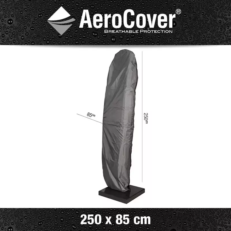 AeroCover Zweefparasolhoes H 250 x Ø 85 cm - Foto 1