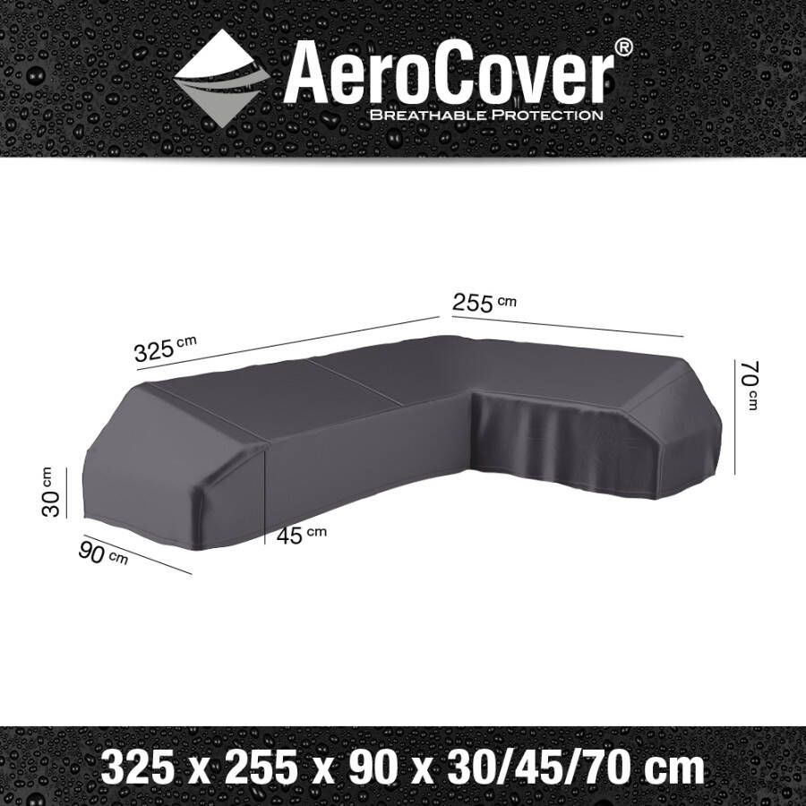 AeroCover Platinum platform loungesethoes 325x255 cm Rechts - Foto 1