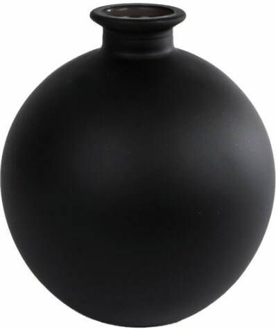 Coppens 3R Vaas "Artemis" S mat zwart glas 16x16x18cm