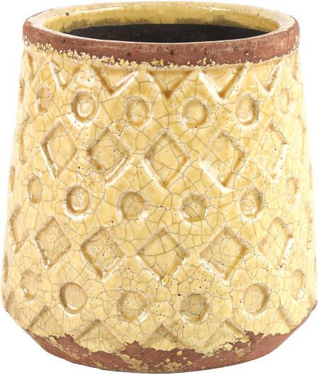 Coppens Bloempot Rosana M geel