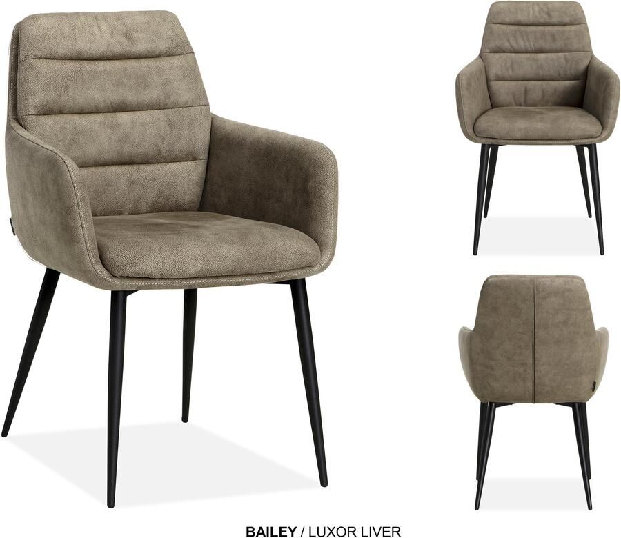 Coppens Armstoel Bailey liver - Foto 1