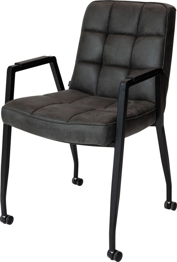 Coppens Armstoel Ryan antraciet