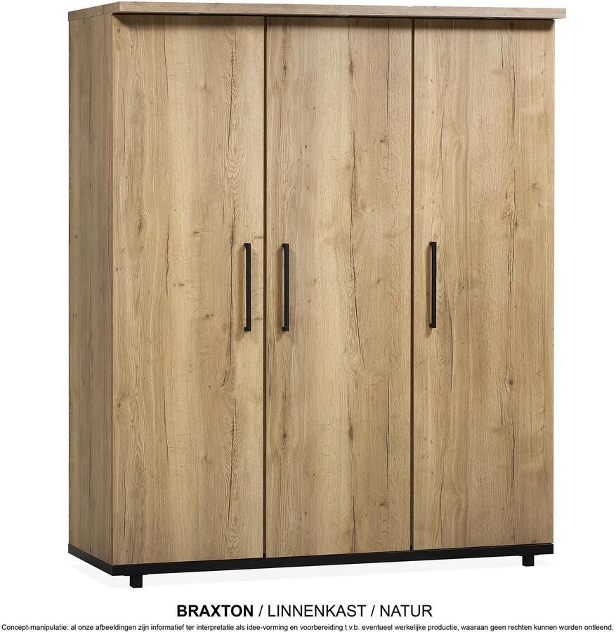 Coppens Braxton Linnenkast 3-deurs - Foto 1