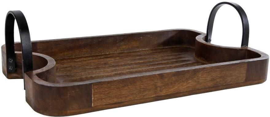 Coppens Dienblad Rob antiek bruin mango