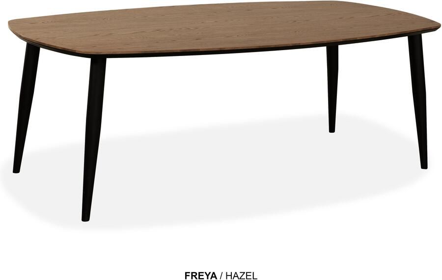 Coppens Eetkamertafel Freya deens ovaal