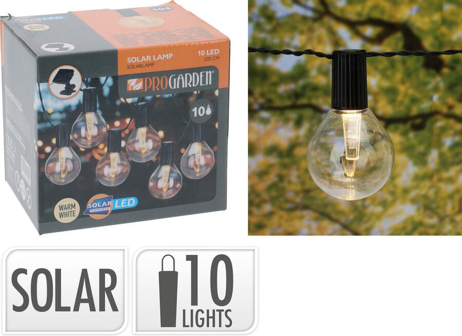Coppens Feestverlichting solar 10led
