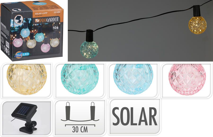 Coppens Feestverlichting solar 10led