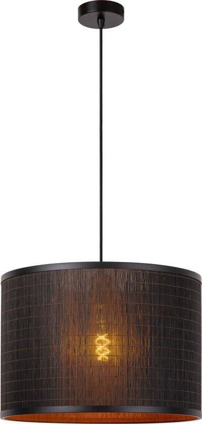Lucide TAGALOG Hanglamp 1xE27 Zwart