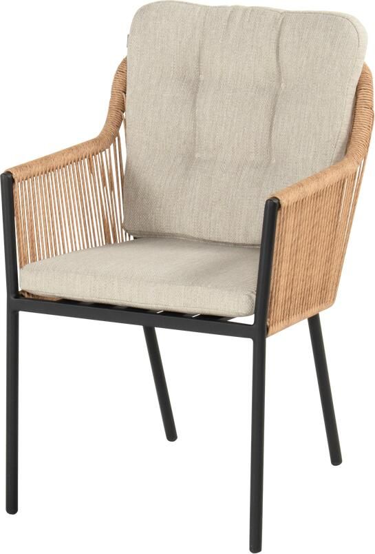 Coppens Hartman Cairo dining tuinstoel xerix met kussens
