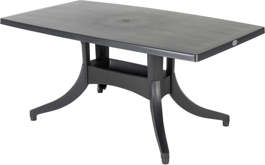 Coppens Hartman Europa tuintafel 160 x 90 Royal grey