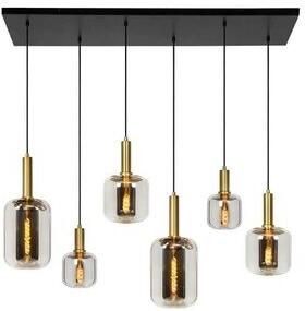 Coppens Joanet hanglamp 6 lichts fume glas - Foto 1
