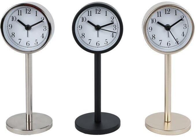 Coppens Klok Rikki S goud zilver zwart 3 assorti metaal 1xLR44in