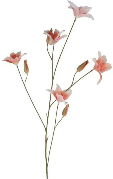 Coppens Kunstbloem Day Lily perzik PE 106cm