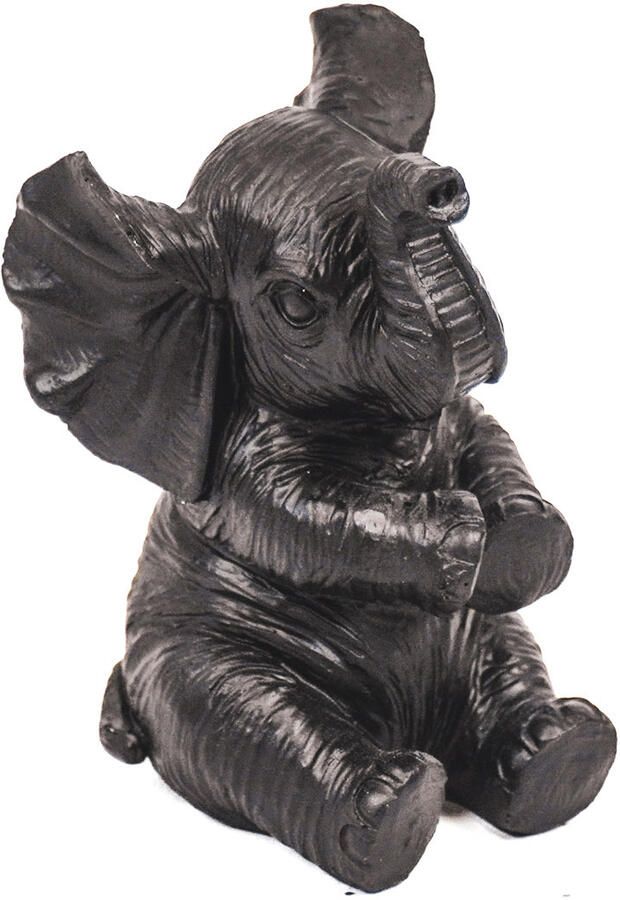 Coppens Ornament olifant zwart