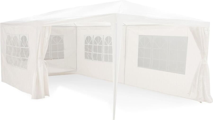 Coppens Partytent met zijwanden 2.5x6x3m Wit