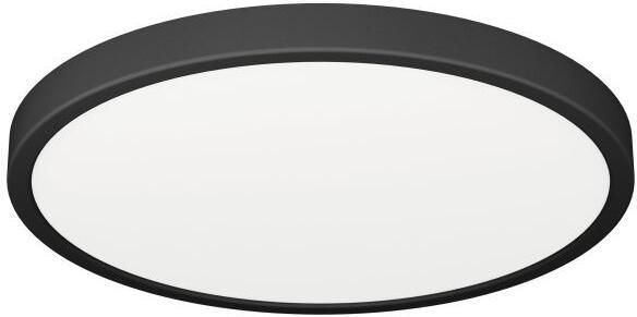 Coppens Plafonniere kunststof zwart 278mm