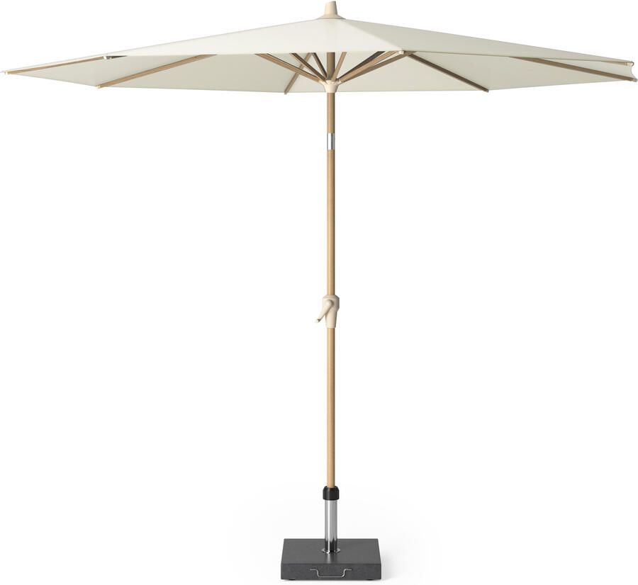 Coppens Platinum Riva parasol 300 cm teak ecru